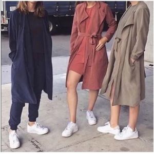 American Apparel Duster Trench